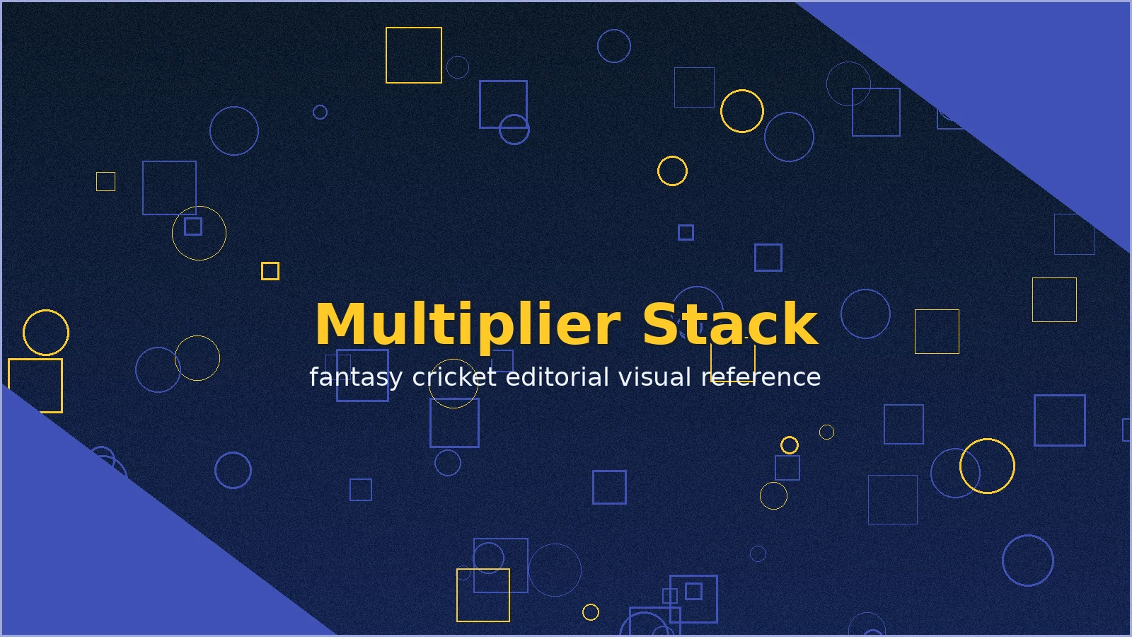 Multiplier stack